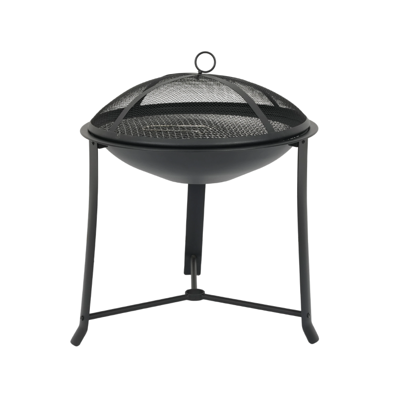 Fogata al aire libre Parrilla de patio Barbacoa de acero para jardín Cuenco de fuego