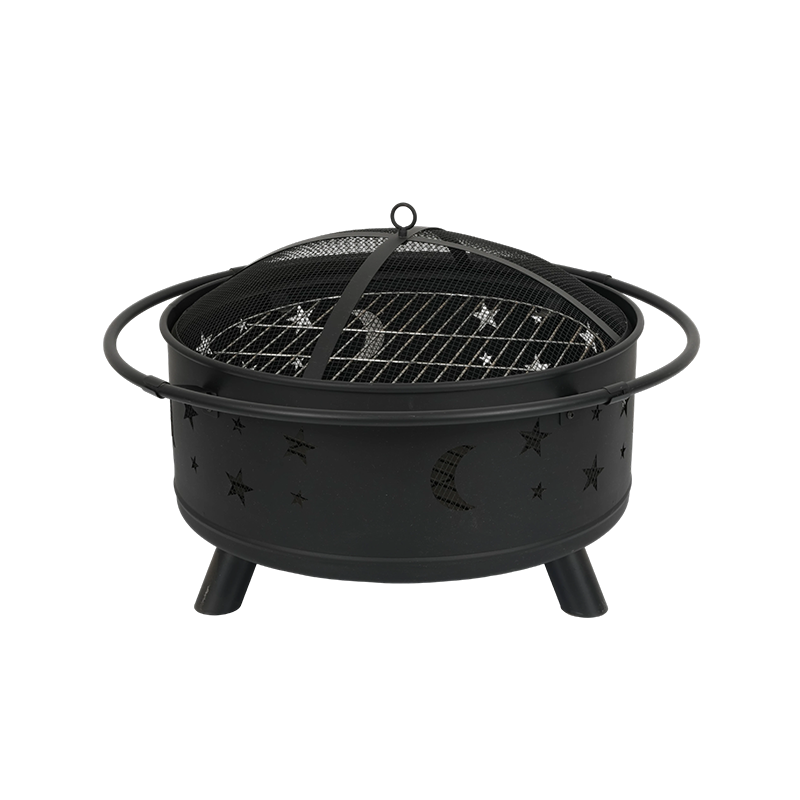 Patio de jardín Mesa Fogata de carbón Parrilla Estufa de madera